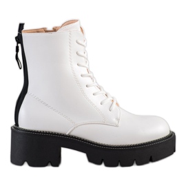 Seastar Cacciatori bianchi sulla piattaforma bianco nero