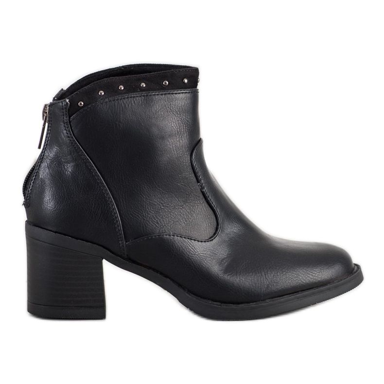 Kylie Stivali casual in ecopelle nero