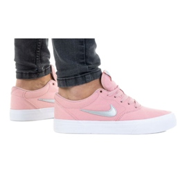 Nike Sb Charge Cnvs W CN5269-602 scarpe rosa
