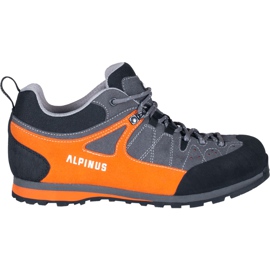 Pedule trekking Alpinus The Ridge Low Pro antracite-arancio GR43298 nero arancia grigio