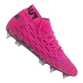 Scarpe da calcio Puma Future 6.1 Netfit Mx Sg M 106178-03 multicolore rosa