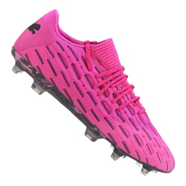 Scarpe da calcio Puma Future 6.1 Netfit Low Fg / Ag M 106182-03 multicolore rosa