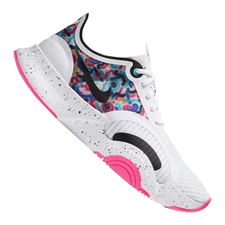 Scarpa da allenamento Nike SuperRep Go W CJ0860-104 bianca multicolore