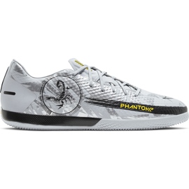 Nike Phantom Gt Scorpion Academy Ic DA2265 001 scarpe da calcio d'argento d'argento