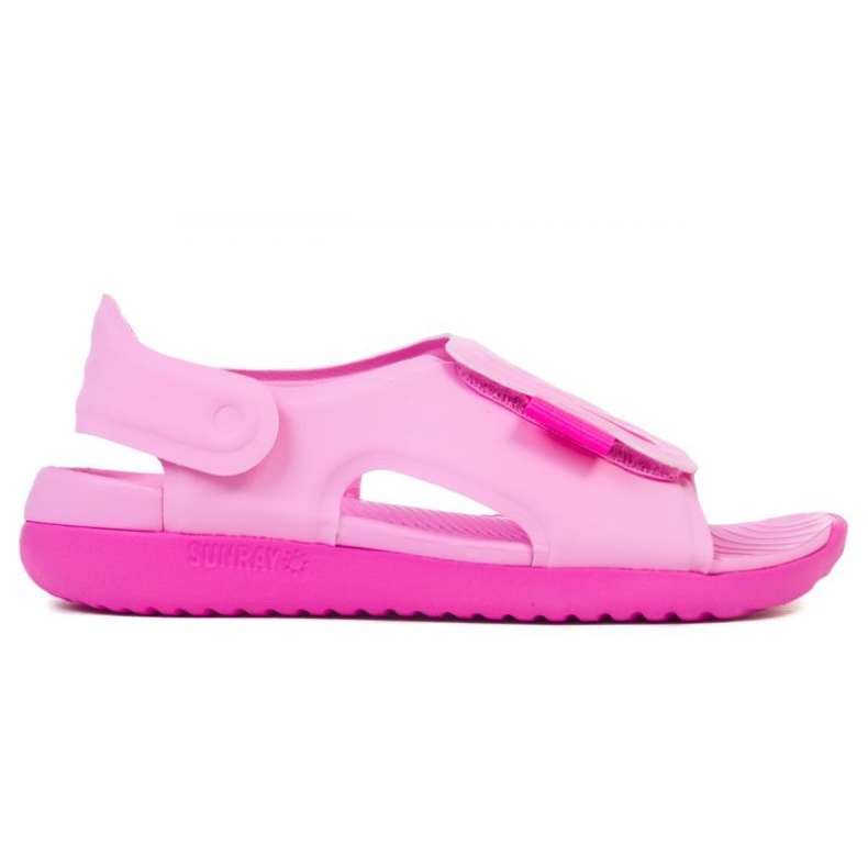 Nike Sundray Adjust 5 Jr AJ9076-601 Sandali nero rosa