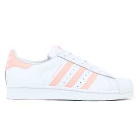 Scarpe Adidas Superstar Jr EE7820 bianca verde