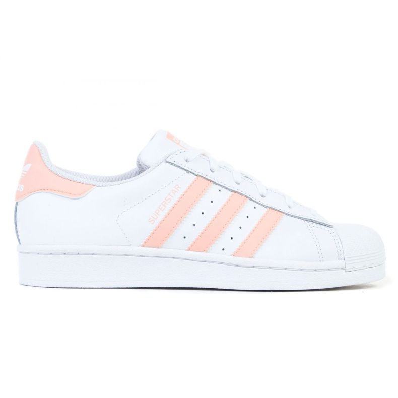Scarpe Adidas Superstar Jr EE7820 bianca verde