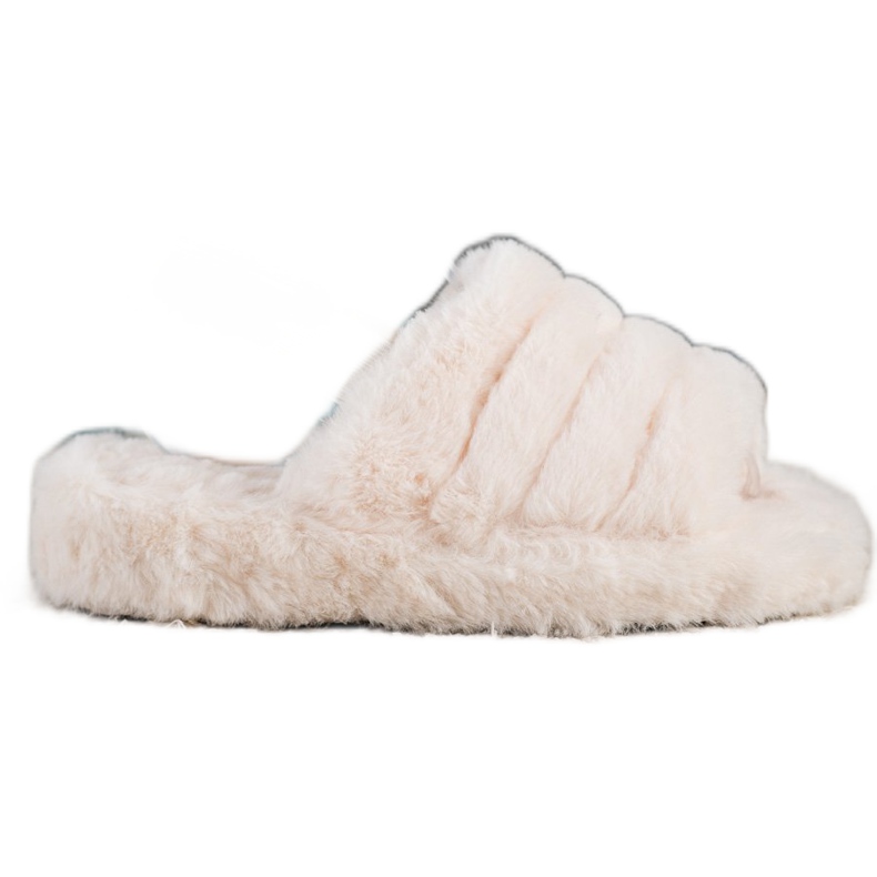 Seastar Pantofole Calde Con Pelliccia beige