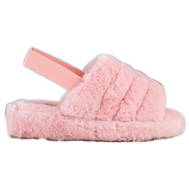 Seastar Calde Pantofole Con Pelliccia rosa