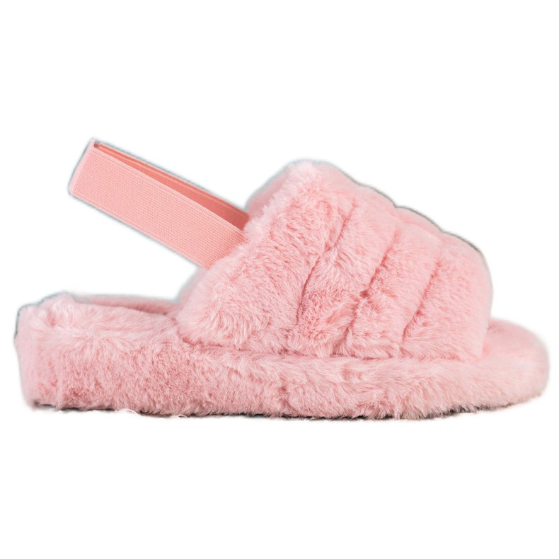 Seastar Pantofole Calde Con Pelliccia rosa