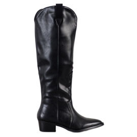 Seastar Stivali da cowboy neri nero