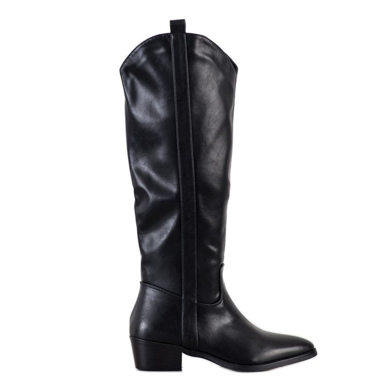 Seastar Stivali da cowboy casual nero
