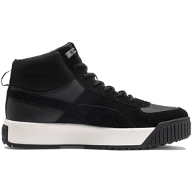Scarpe da uomo Puma Tarrenz Sb nere e bianche 370551 01 nero
