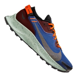 Scarpe da running Nike Pegasus Trail 2 Gtx W CU2018-600 rosso blu multicolore