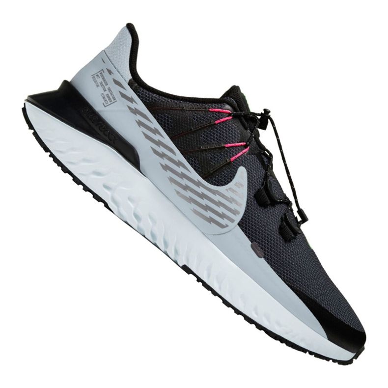 Nike Legend React 3 Shield M CU3864-010 scarpa da corsa grigio