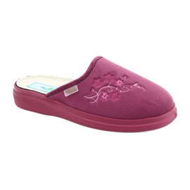Ciabatte da donna in pu Befado 132D014 rosa