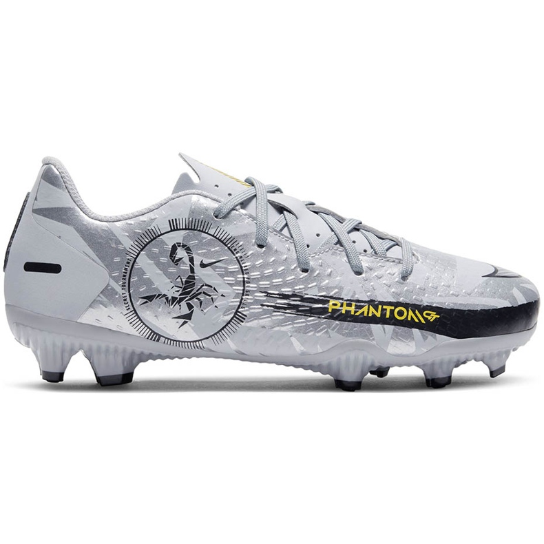 Nike Phantom Gt Academy Scorpion FG / MG Junior DB7631 001 scarpe da calcio bianca