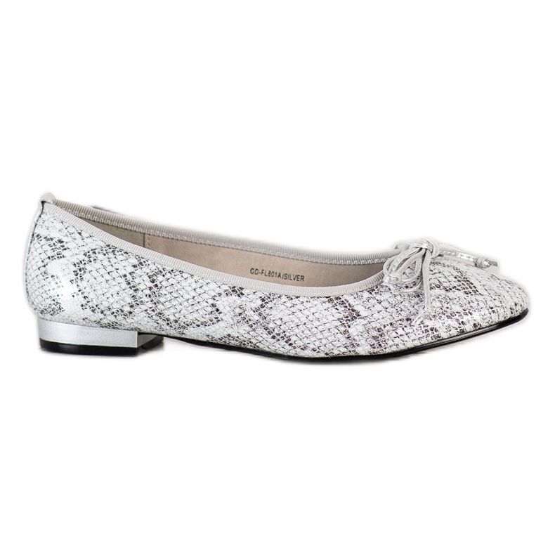 Goodin Elegante ballerina con fiocco multicolore