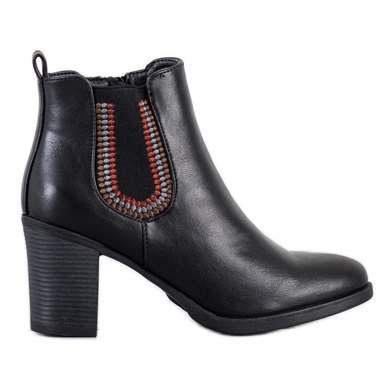 Goodin Stivaletti in ecopelle neri nero