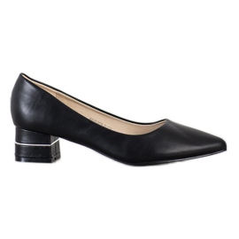Goodin Décolleté con cintura decorativa nero