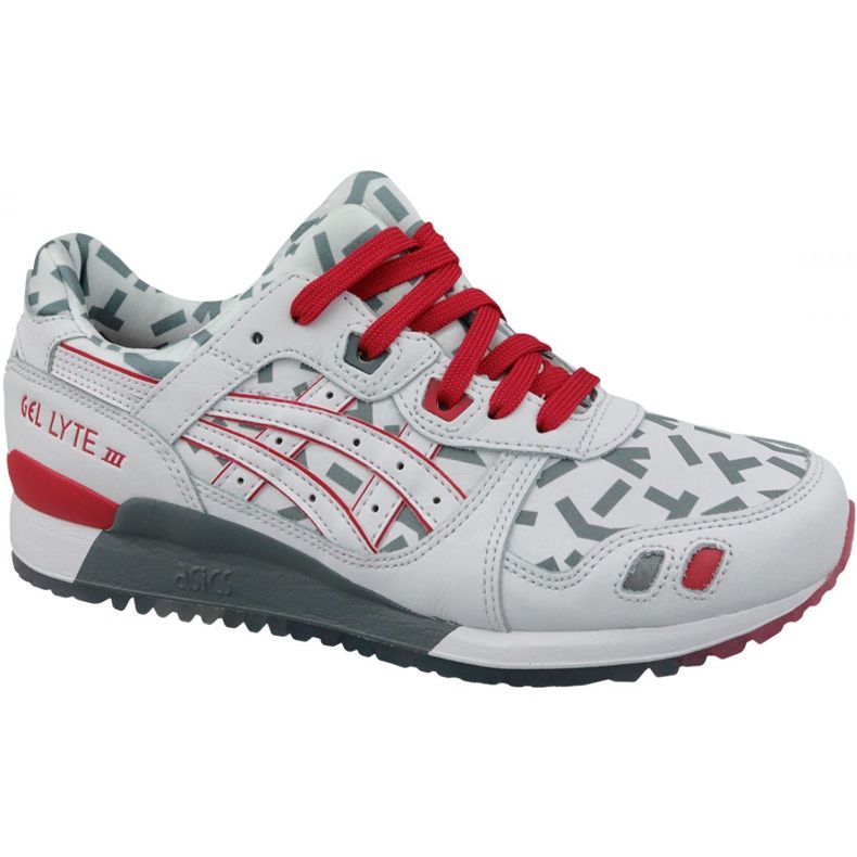 Asics Gel-Lyte III U 1191A251-100 bianca rosso grigio