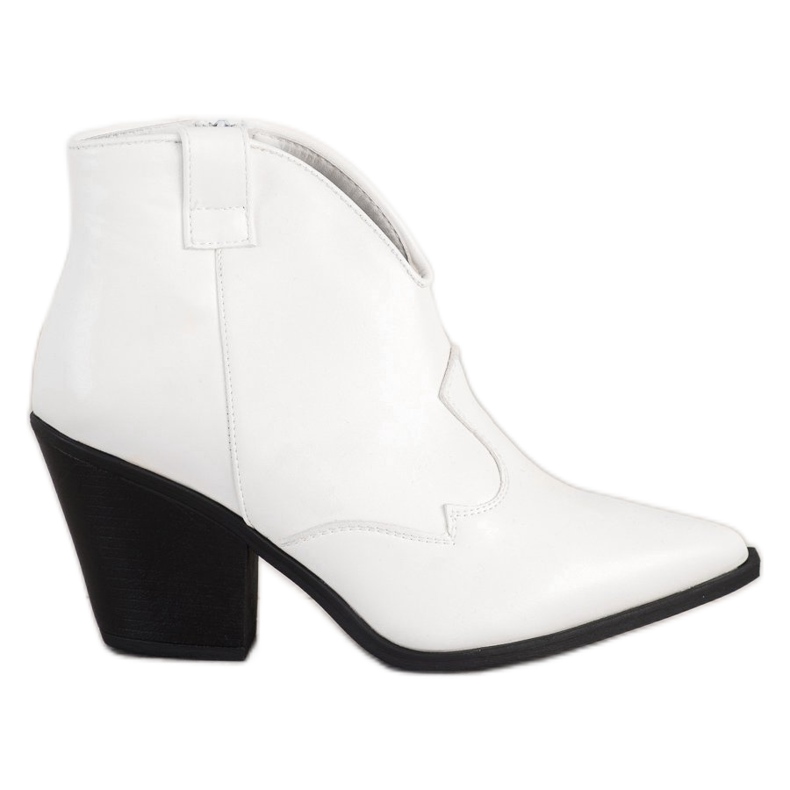 Queen Vivi breve cowgirl in spitz bianca