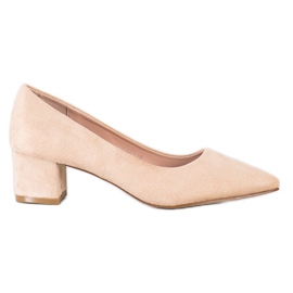 Goodin Décolleté Beige In Spitz