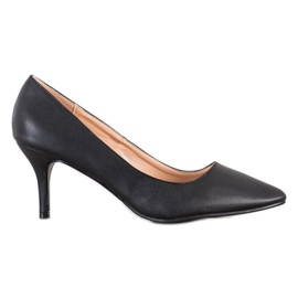 SHELOVET Décolleté Con Ecopelle nero