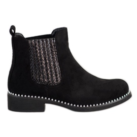 SHELOVET Stivaletti Chelsea alla moda nero