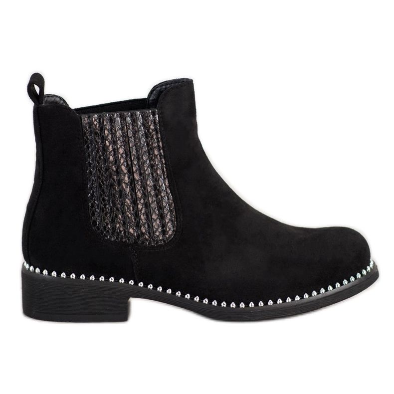 SHELOVET Stivaletti Chelsea alla moda nero
