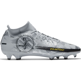 Nike Phantom Gt Scorpion Academy Dynamic Fit FG / MG M DA2266 001 scarpe da calcio blu d'argento