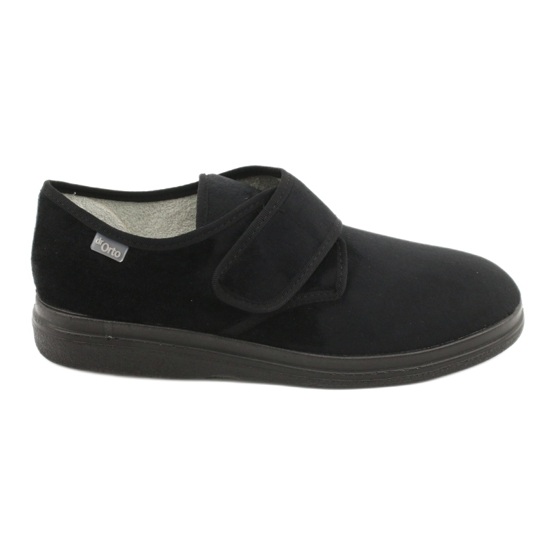 BEFADO Dr.Orto maschili Slifors PU BLACK 036M007 nero