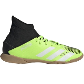 Verde adidas Predator 20.3 In Junior Scarpe da calcio EH3028