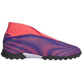 Scarpe da calcio Adidas Nemeziz.3 Ll Tf Junior viola-rosa EH0584