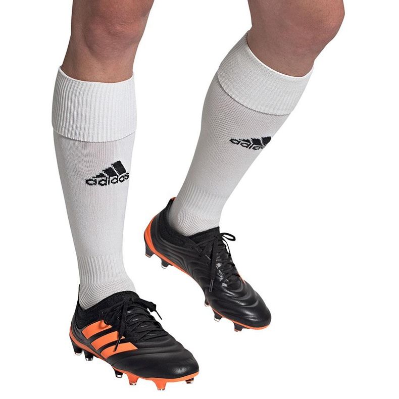 Adidas Copa 20.1 Fg scarpe da calcio nere e arancioni EH0882