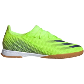 Adidas X Ghosted.3 In scarpe da calcio verdi EG8207 verde verde
