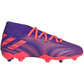 Scarpe calcio adidas Nemeziz.3 Fg Junior viola EH0580