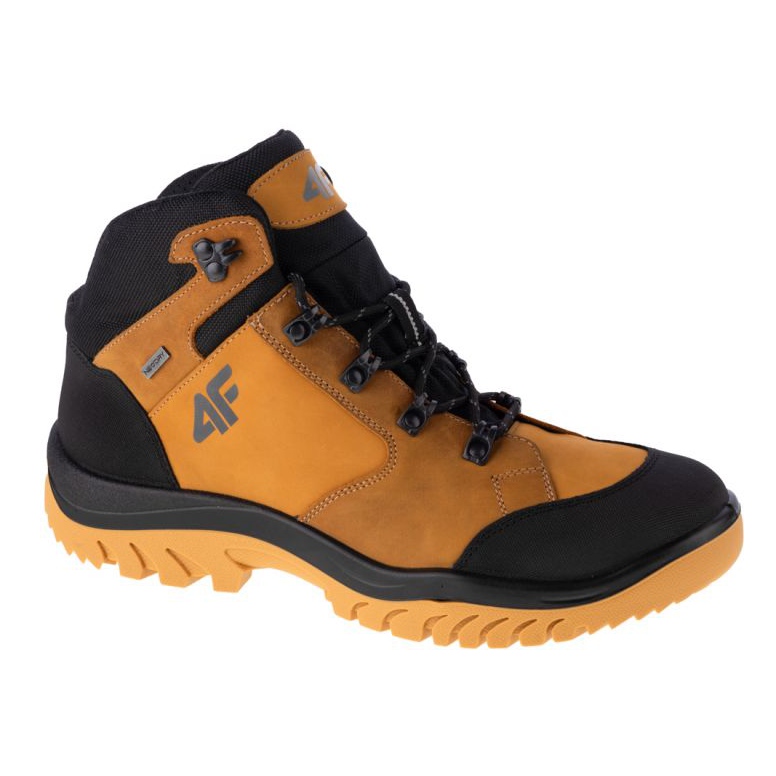 Scarpe 4F Trek M H4Z20-OBMH251 83S da uomo nero giallo