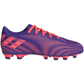 Scarpe da calcio Adidas Nemeziz.4 FxG Junior EH0585 rosso purpureo viola