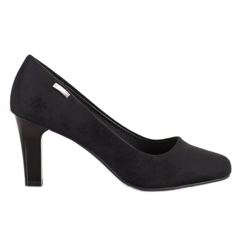 J. Star Décolleté casual con tacco nero