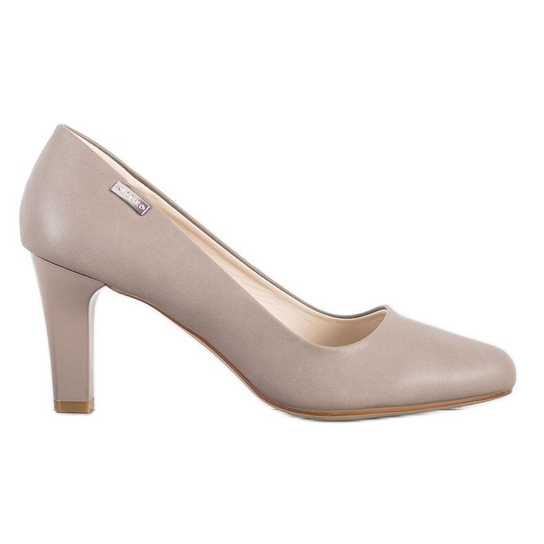 J. Star Décolleté casual con tacco beige