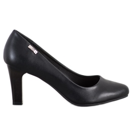 J. Star Décolleté casual con tacco nero