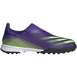 Scarpe da calcio Adidas X Ghosted.3 Ll Tf Junior viola EH2016
