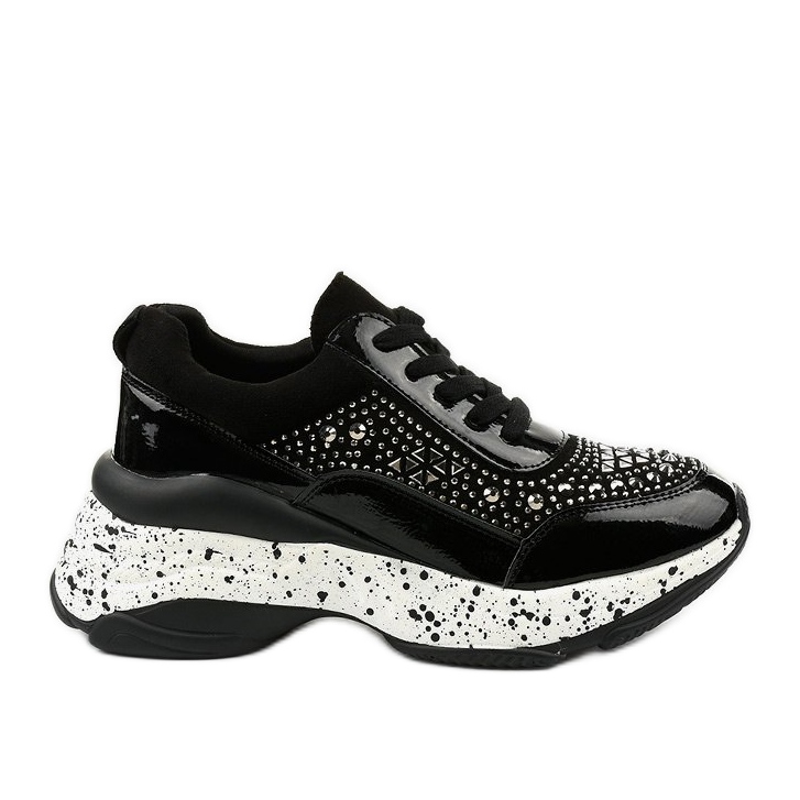 Sneakers nere realizzate in ecopelle scamosciata Quijor nero
