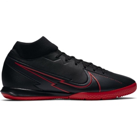 Scarpe da calcio Nike Mercurial Superfly 7 Academy Ic M AT7975 060 nero porpora