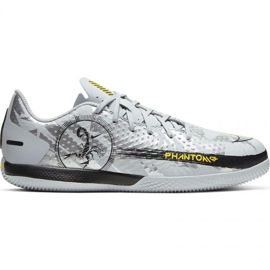 Nike Phantom Gt Scorpion Academy Ic Jr DA2281 001 scarpe da calcio blu argento