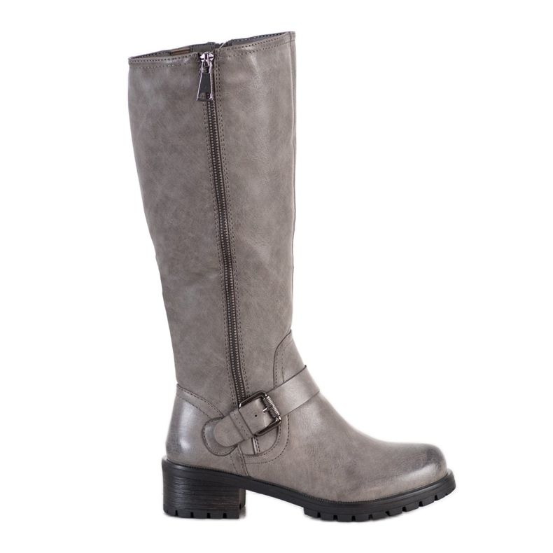 Sixth Sense Stivali Con Fibbia grigio