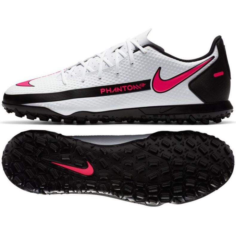 Nike Phantom Gt Club Tf M CK8469 160 scarpe da calcio multicolore bianca