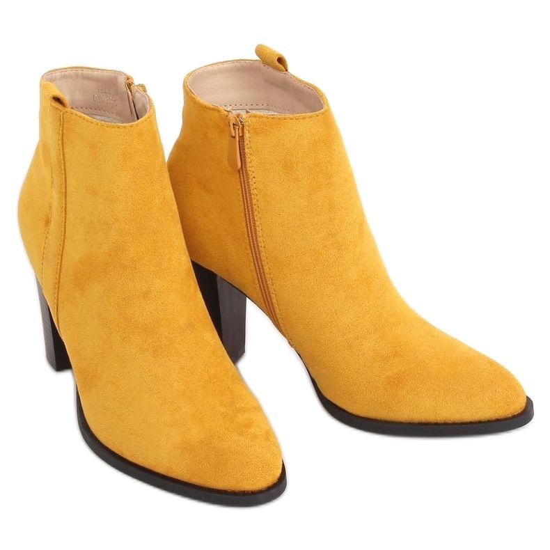 Tacchi alti classici UK09P Giallo miele