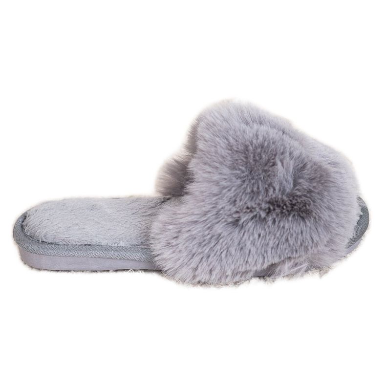 Bona Pantofole grigie alla moda grigio